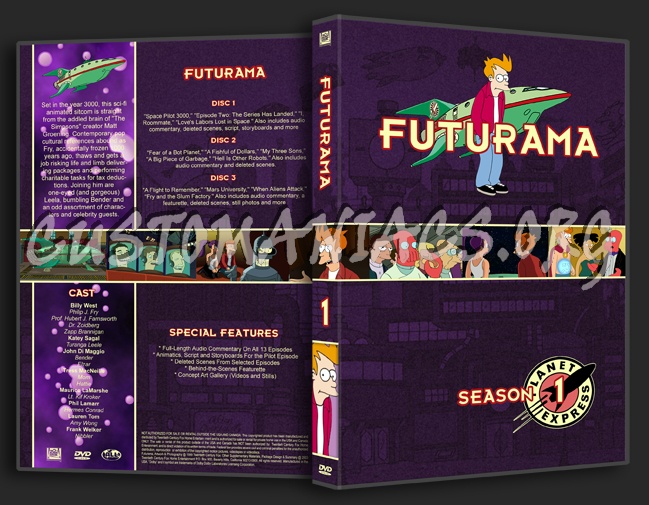 Futurama dvd cover