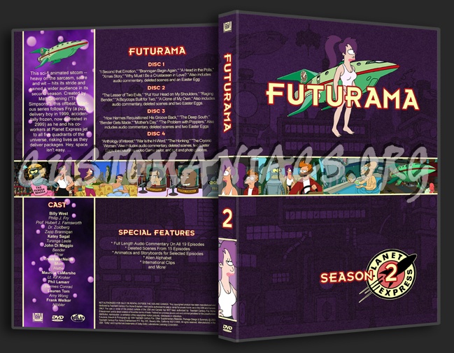 Futurama dvd cover