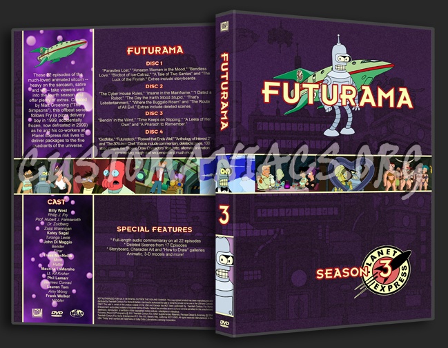Futurama dvd cover