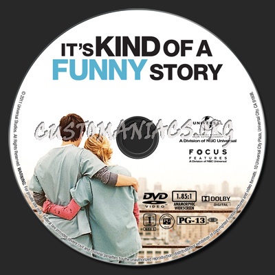 It's Kind Of A Funny Story dvd label