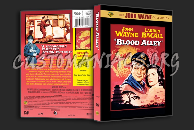 Blood Alley dvd cover