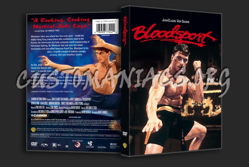 Bloodsport dvd cover