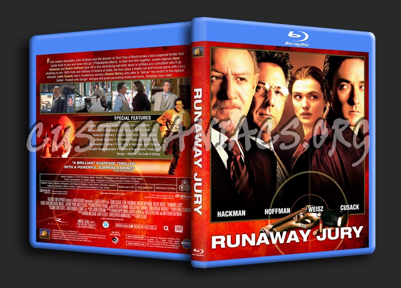 Runaway Jury blu-ray cover