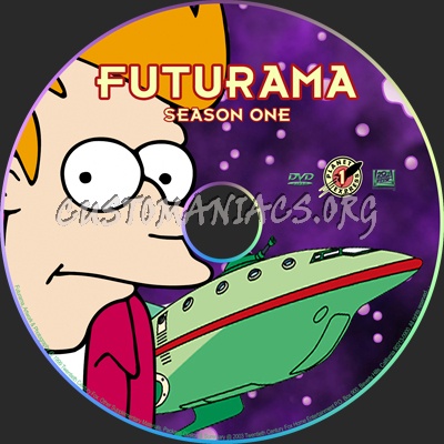 Futurama Season 1 dvd label