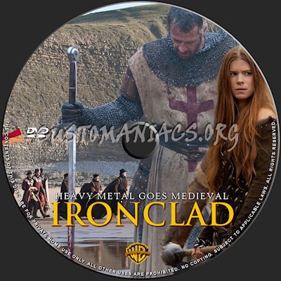 Ironclad dvd label