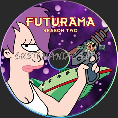 Futurama Season 1 dvd label