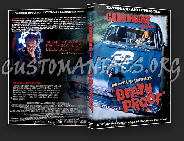 Death Proof dvd cover