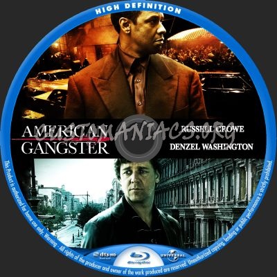 American Gangster blu-ray label