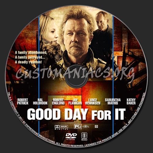 Good Day For It dvd label