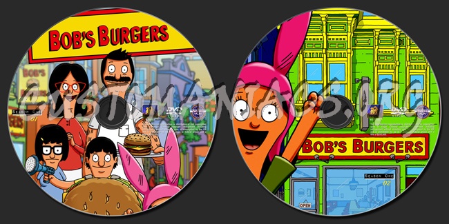 Bob's Burgers - Season 1 dvd label