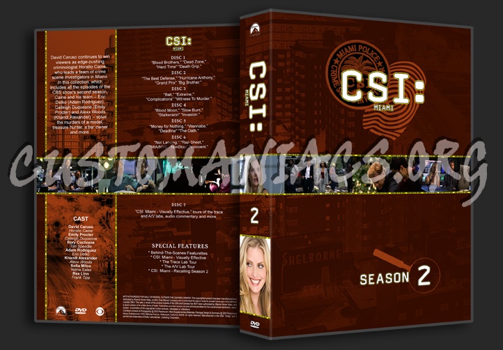 CSI Miami dvd cover