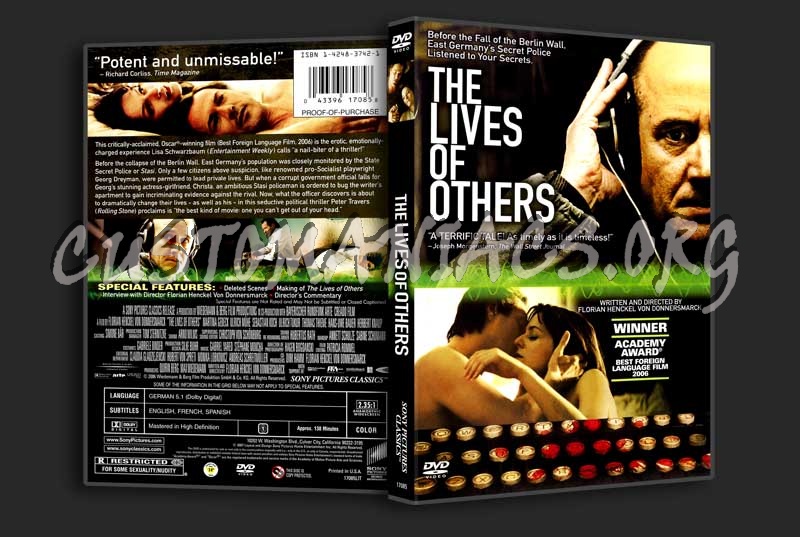 The Lives of Others dvd cover