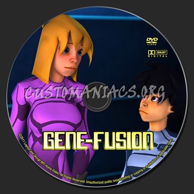 Gene-Fusion dvd label