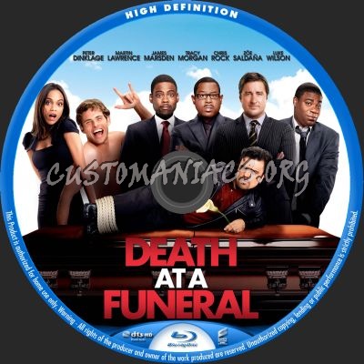 Death At A Funeral blu-ray label