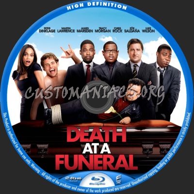 Death At A Funeral blu-ray label