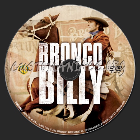 Bronco Billy dvd label