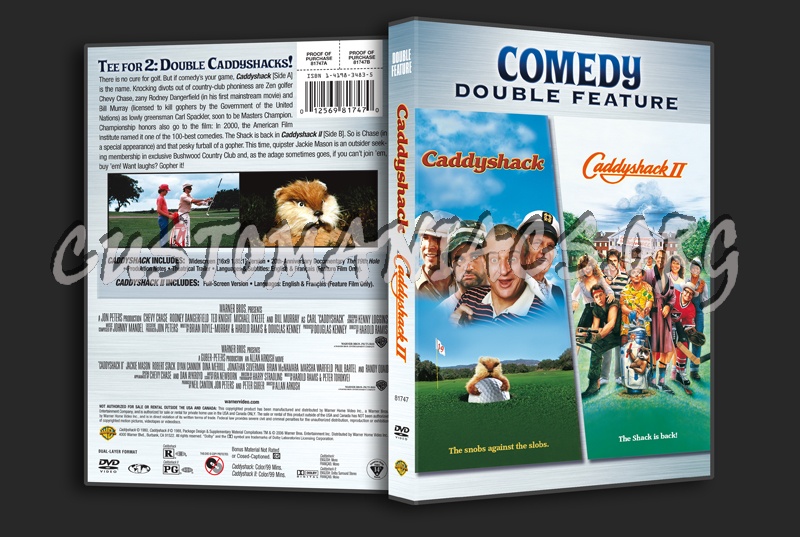 Caddyshack / Caddyshack 2 dvd cover