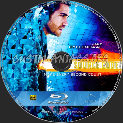 Source Code blu-ray label