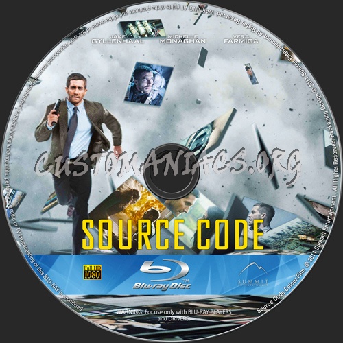 Source Code blu-ray label