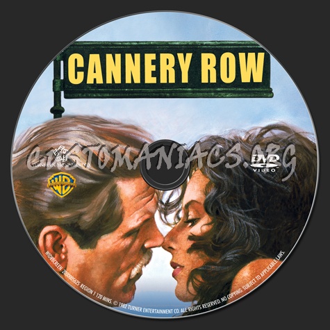 Cannery Row dvd label