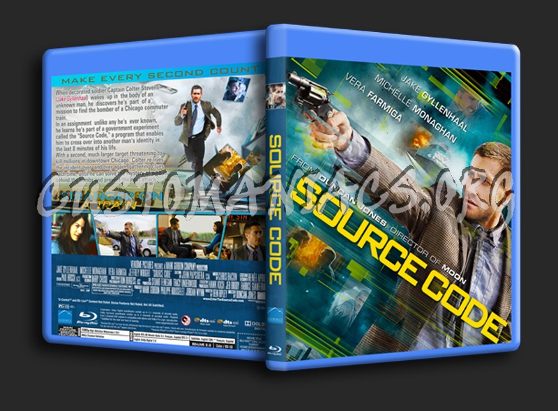 Source Code blu-ray cover