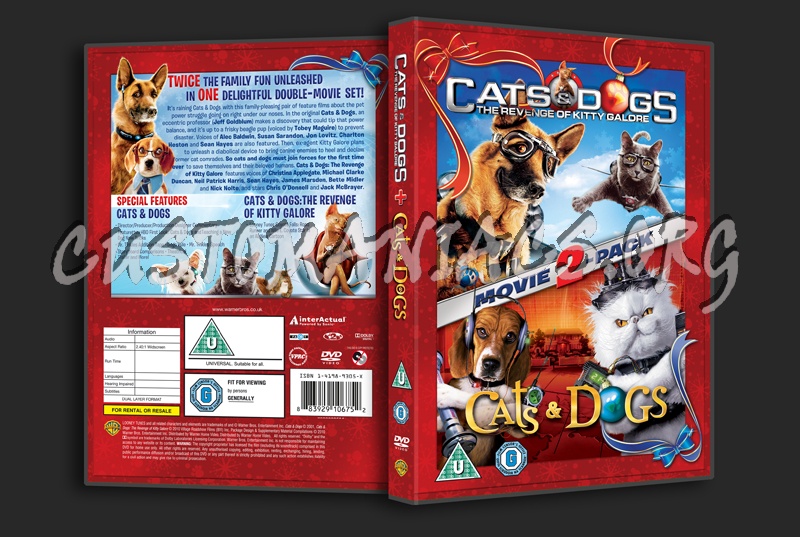 Cats & Dogs / Cats & Dogs The Revenge of Kitty Galore dvd cover