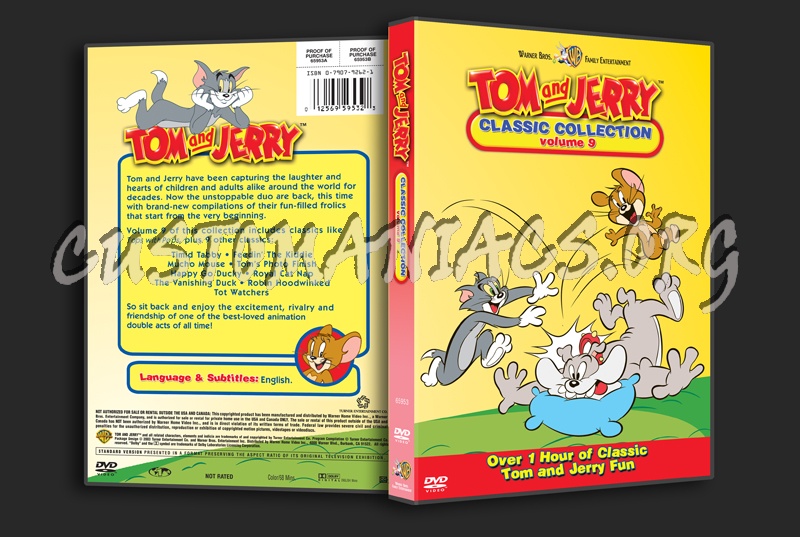 Tom and Jerry Classic Collection Volume 9 dvd cover