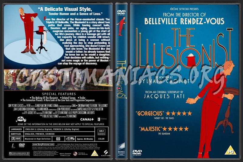 The Illusionist dvd cover