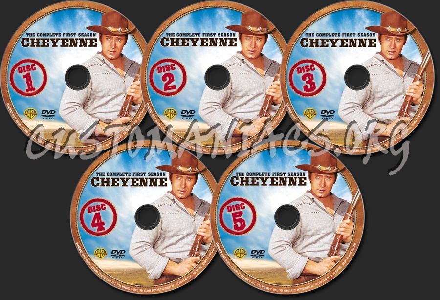 Cheyenne Season 1 dvd label