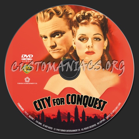 City for Conquest dvd label