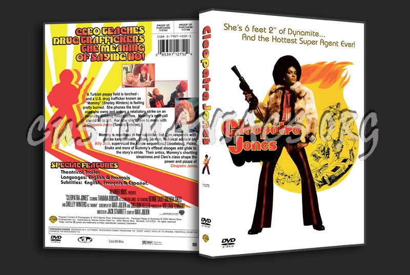 Cleopatra Jones dvd cover