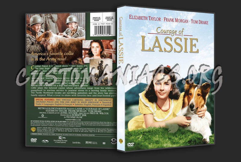 Courage of Lassie dvd cover
