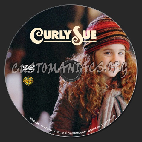 Curly Sue dvd label