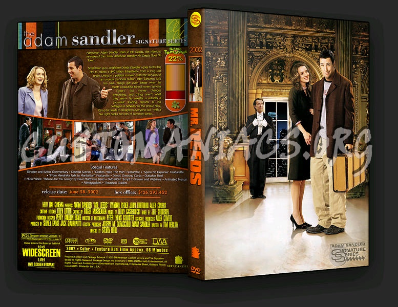 Mr. Deeds dvd cover
