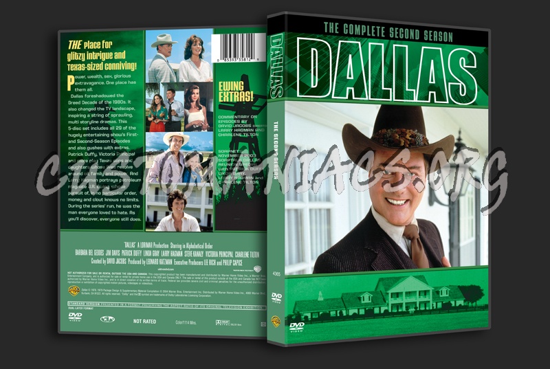 Dallas Season 2 dvd cover