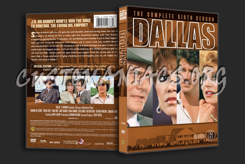 Dallas Season 6 dvd cover