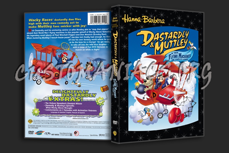 Dastardly & Mutley in their Flying Machines the classic Collection dvd cover