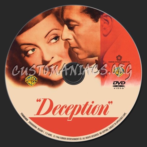 Deception dvd label