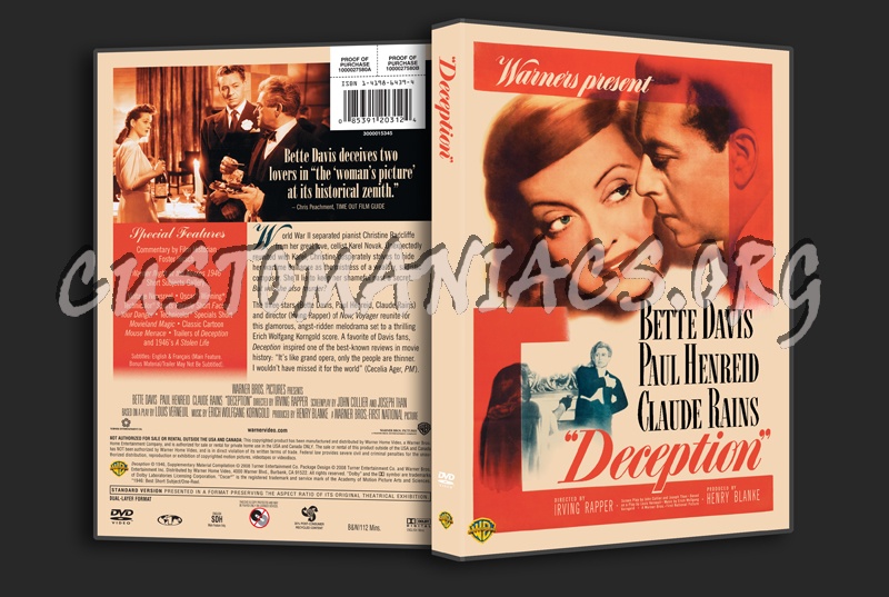 Deception dvd cover