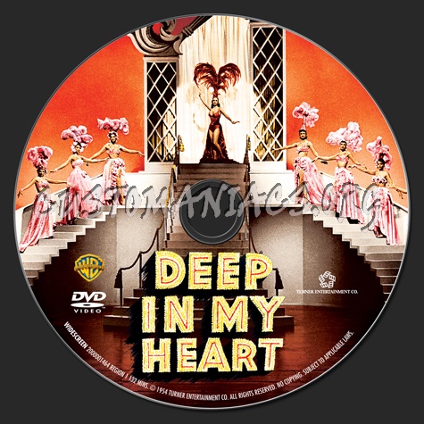 Deep in My Heart dvd label