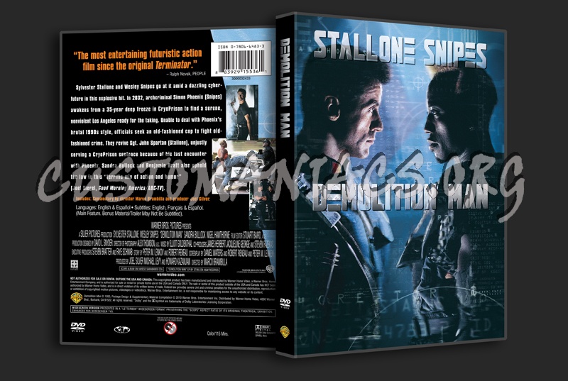 Demolition Man dvd cover