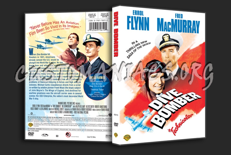 Dive Bomber dvd cover