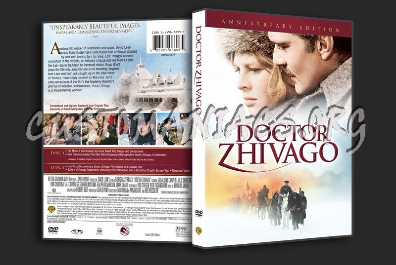 Doctor Zhivago dvd cover