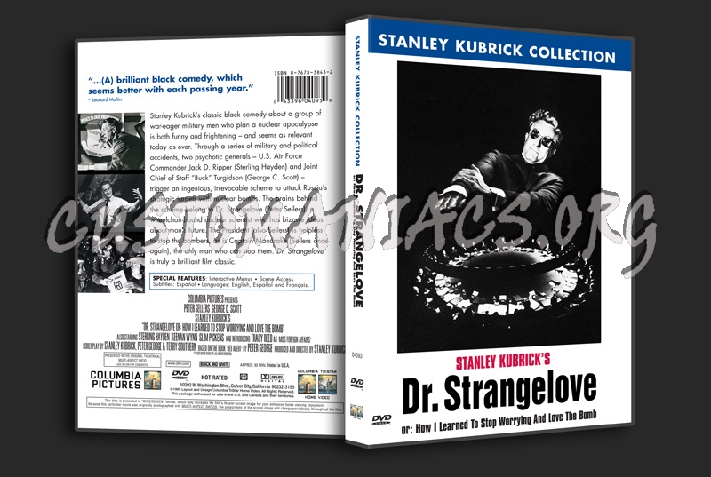 Dr. Strangelove dvd cover