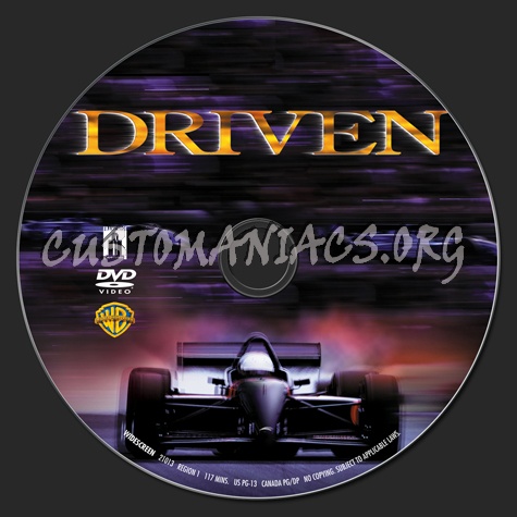 Driven dvd label