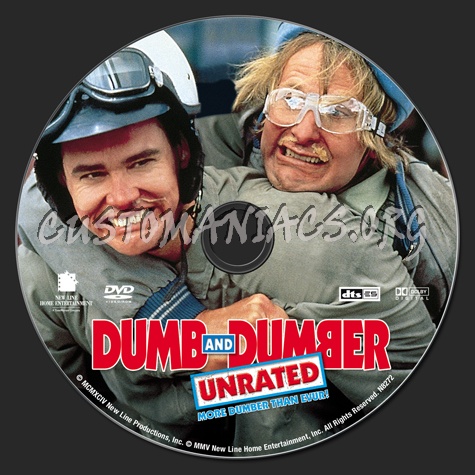 Dumb & Dumber dvd label