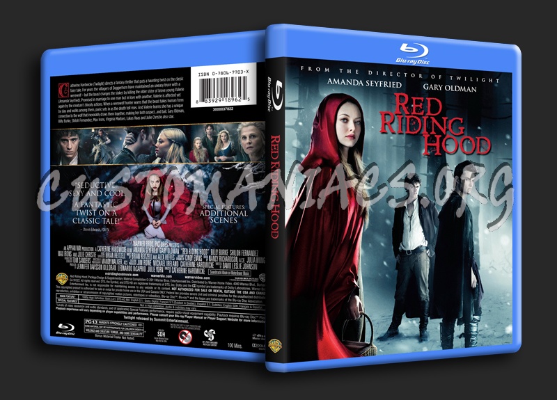 Red Riding Hood blu-ray cover