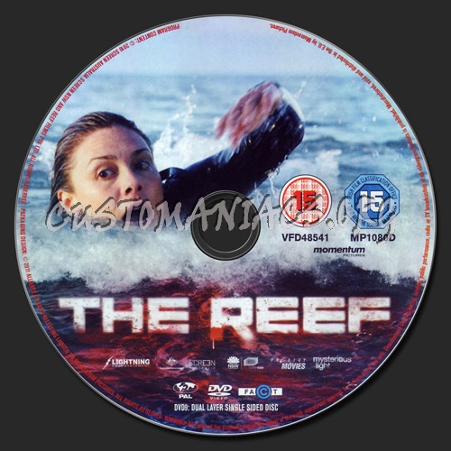 The Reef dvd label