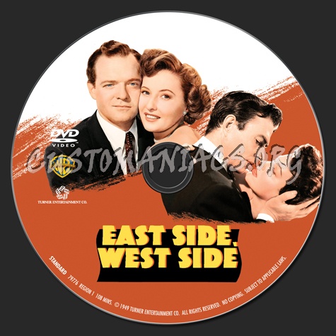 East Side, West Side dvd label