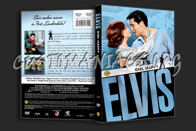 Elvis: Girl Happy dvd cover
